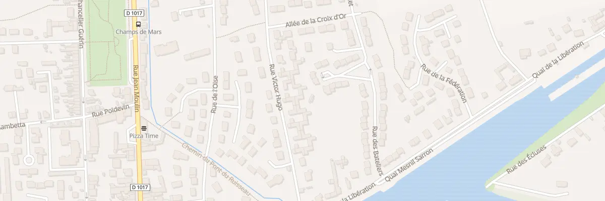 Plan du 210 Rue Victor Hugo à Pont-Sainte-Maxence