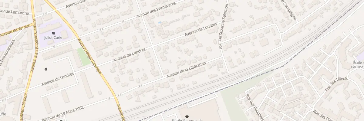 Plan du 15 Av de la Libération à Mitry-Mory