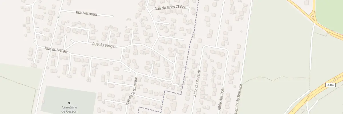 Plan du 47 Rue du Verger à Cesson