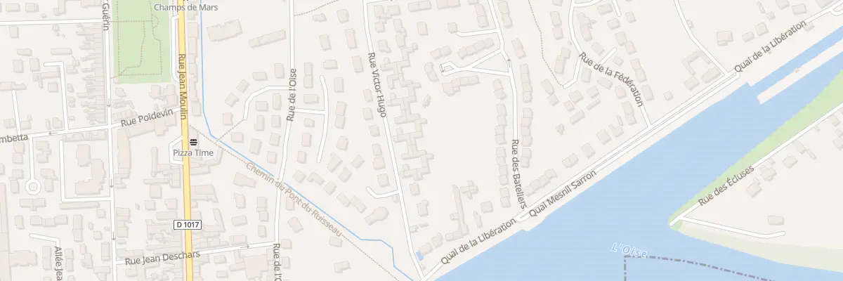 Plan du 172 Rue Victor Hugo à Pont-Sainte-Maxence