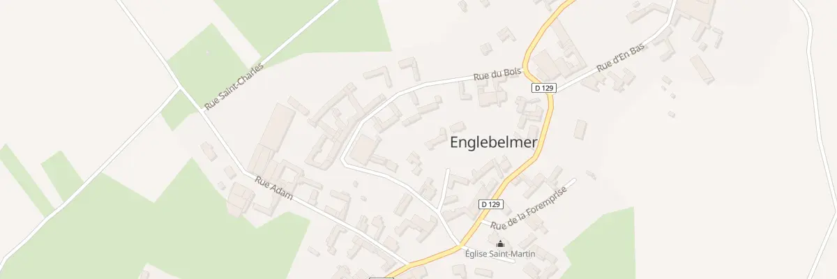 Plan du 11 Rue du Bois à Englebelmer