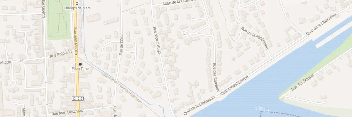 Plan du 174 Rue Victor Hugo à Pont-Sainte-Maxence