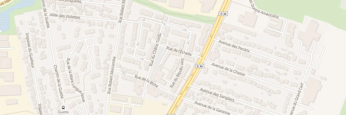 Plan du 16 Rue du Chêne Tordu à Chelles