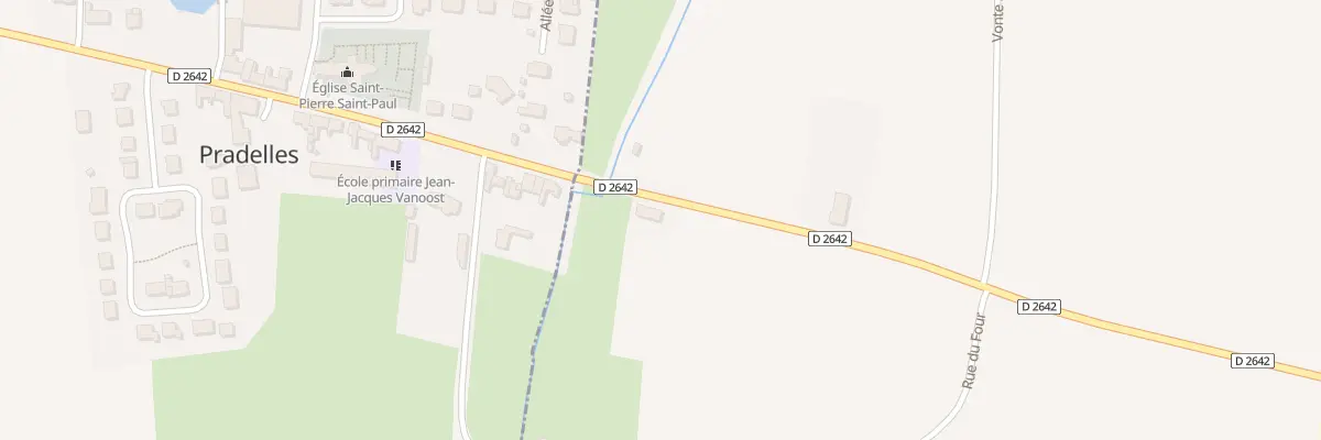Plan du 1735 Rte d’Hazebrouck à Strazeele