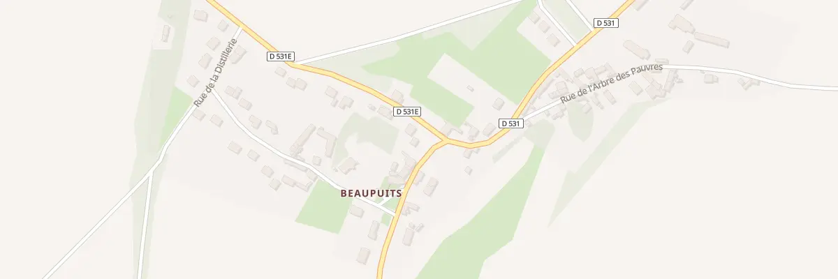 Plan du 8 Rue Saint-lucien à Grandvillers-aux-Bois