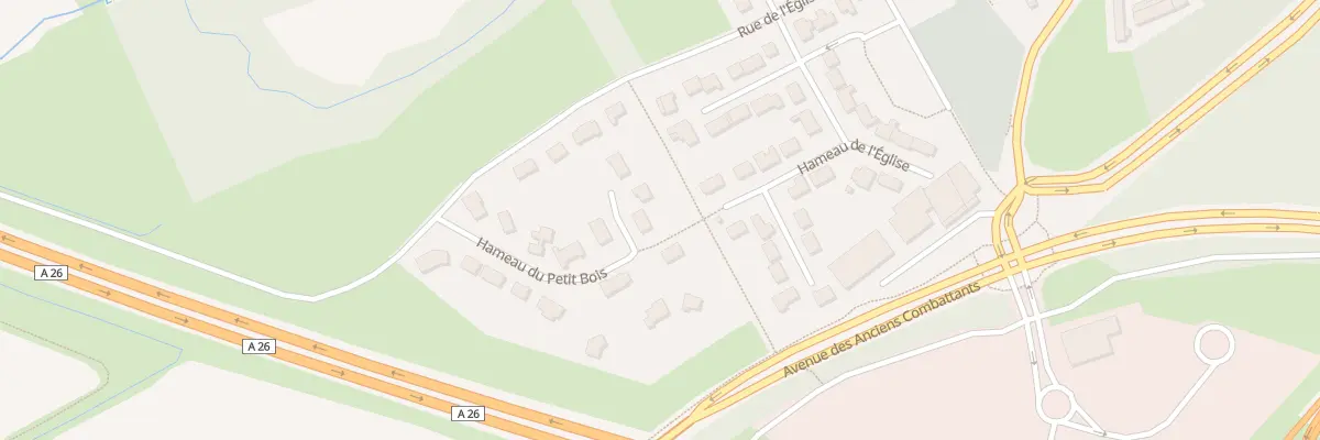 Plan du 7 Ham du Petit Bois à Fouquières-lès-Béthune