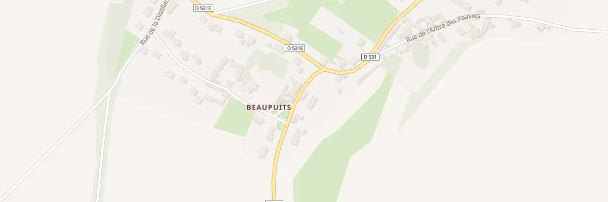 Plan du 5 Rue Saint-lucien à Grandvillers-aux-Bois