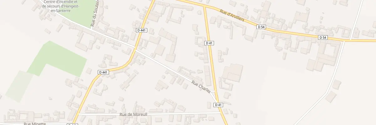 Plan du 9 Rue Charles à Hangest-en-Santerre
