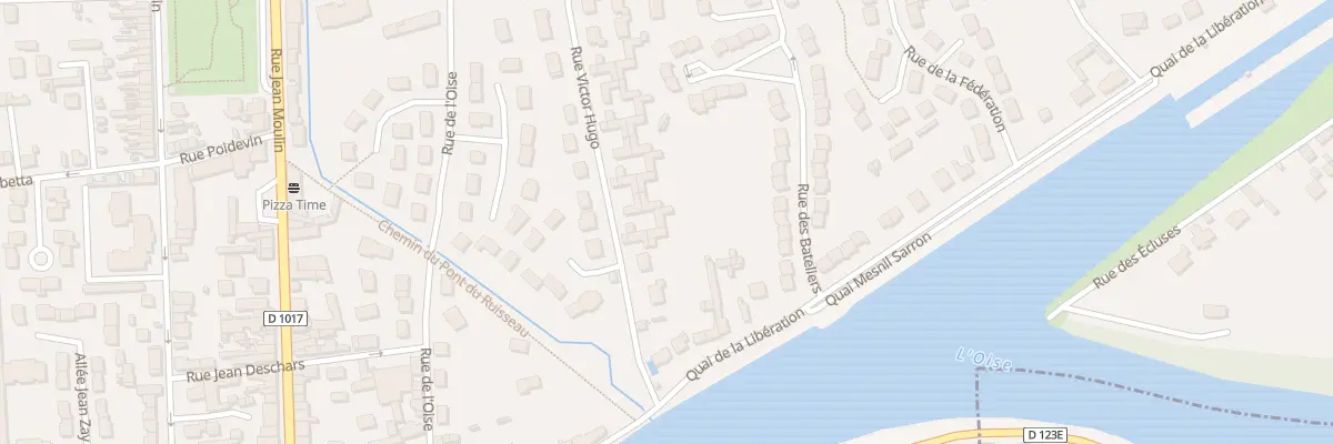 Plan du 132 Rue Victor Hugo à Pont-Sainte-Maxence