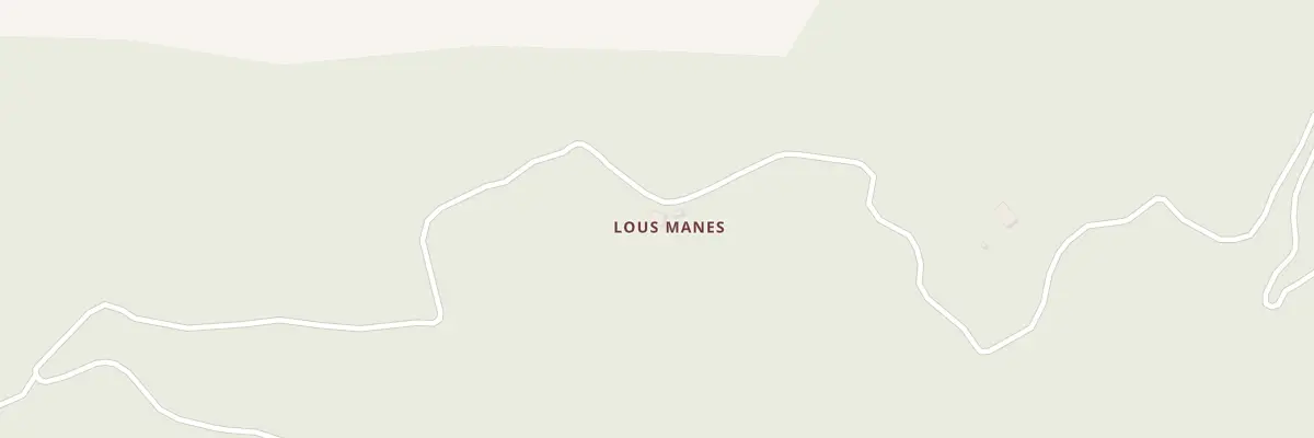 Plan du 9001 Lous Manes à Coustouges