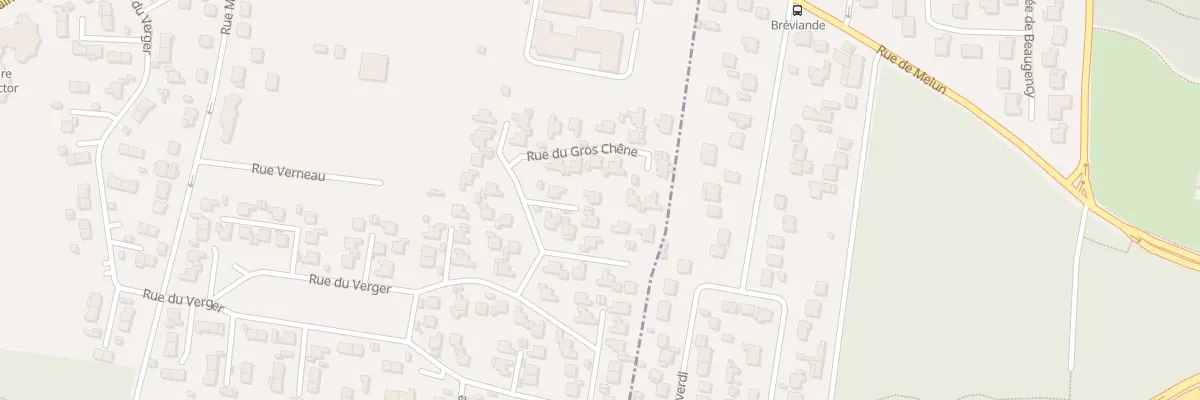 Plan du 5 Rue du Gros Chene à Cesson