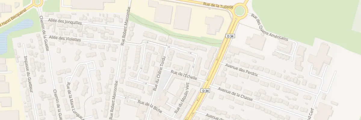 Plan du 32 Rue du Chêne Tordu à Chelles