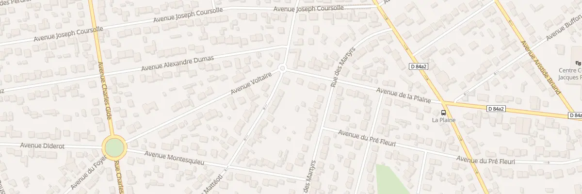 Plan du 46 Av Mattéoti à Villeparisis