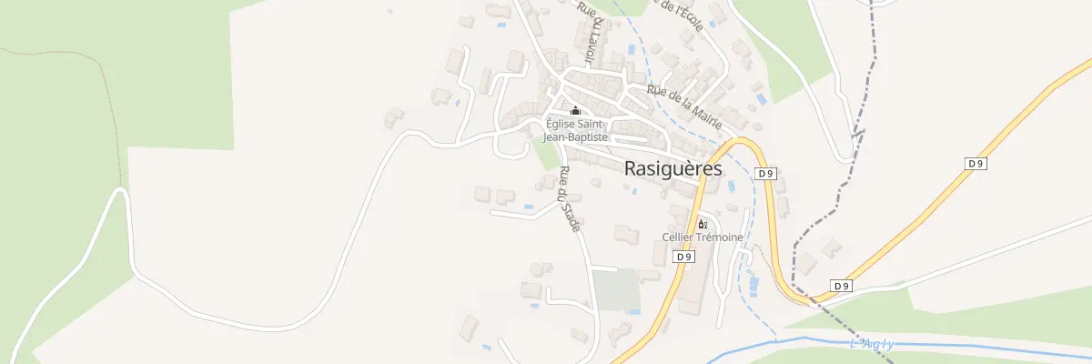 Plan du 99 Le Bousquet à Rasiguères