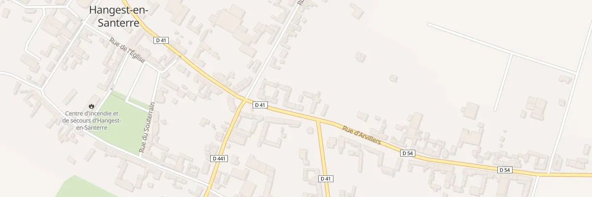 Plan du 7 Rue d’Arvillers à Hangest-en-Santerre