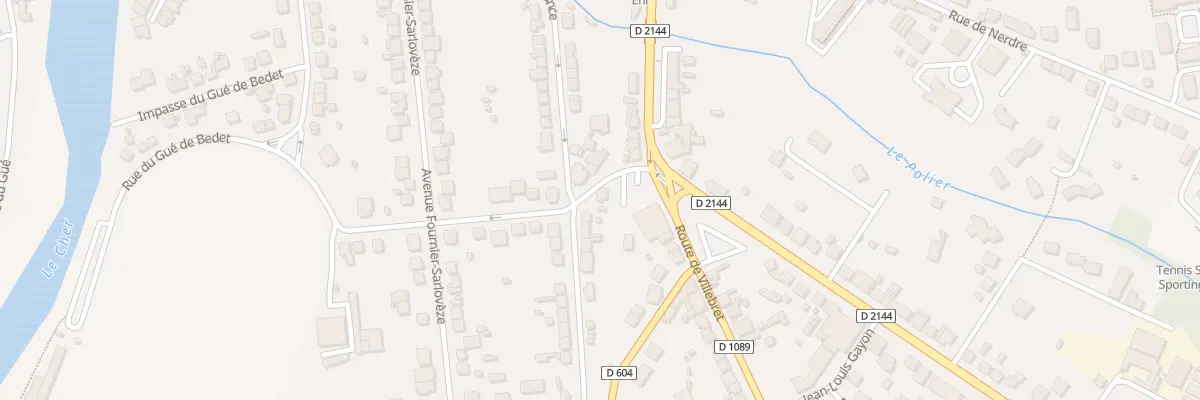 Plan du 1T Rue du Gour du Puy à Montluçon
