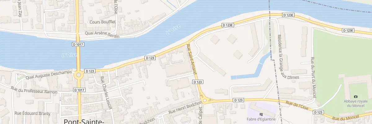 Plan du 11 Rue Saint-amand à Pont-Sainte-Maxence