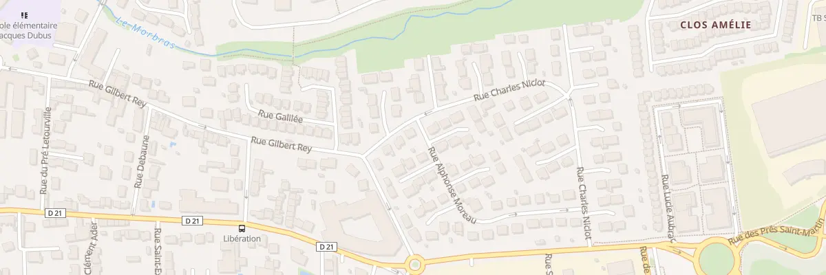 Plan du 8 Rue Charles Niclot à Pontault-Combault