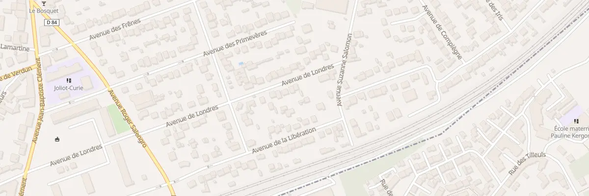 Plan du 48 Av de Londres à Mitry-Mory