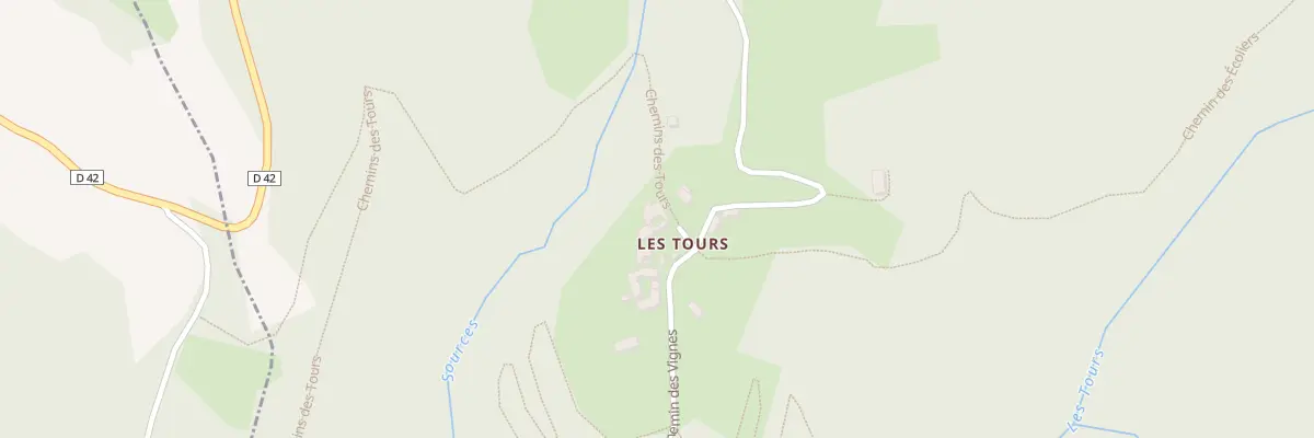 Plan du 5105 Les Tours à Florentin-la-Capelle