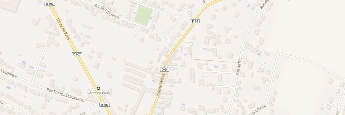 Plan du 48 Rue de Melun à Chailly-en-Bière