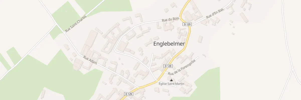 Plan du 3 Rue Servière à Englebelmer