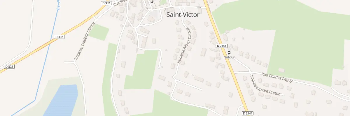 Plan du 14 Imp Albert Camus à Saint-Victor