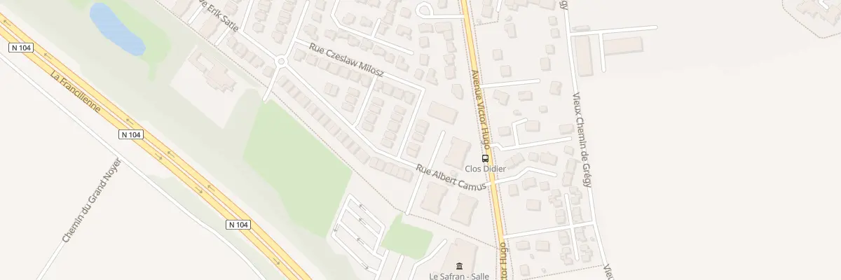 Plan du 6 Rue Czeslaw Milosz à Brie-Comte-Robert