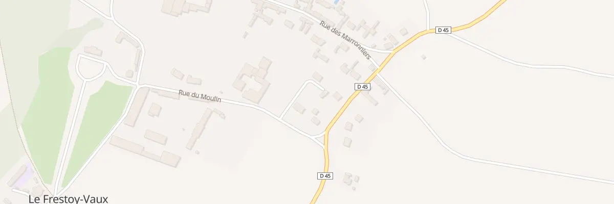 Plan du 9 Rue du Moulin au Frestoy-Vaux