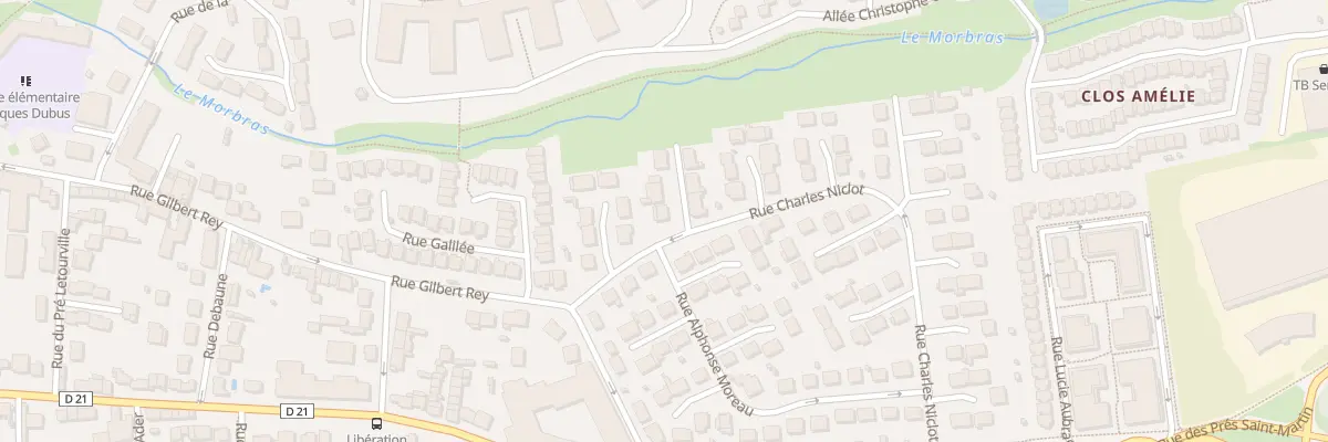 Plan du 15 Rue Charles Niclot à Pontault-Combault