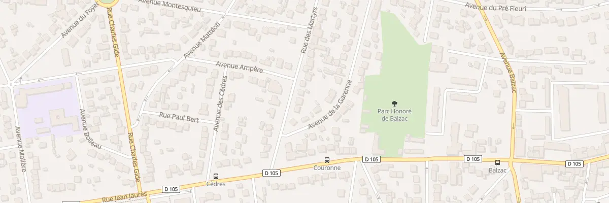 Plan du 8B Rue des Martyrs à Villeparisis