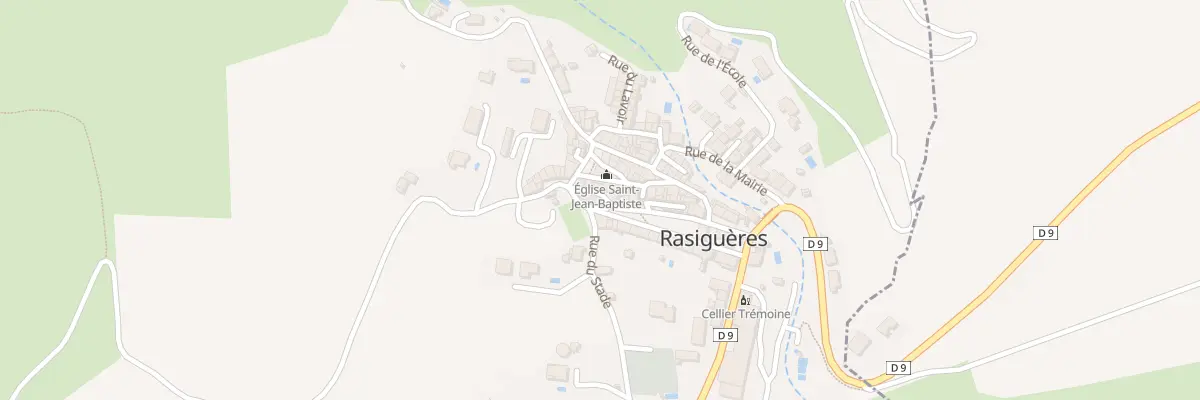 Plan du 4 Rue des Vignes à Rasiguères