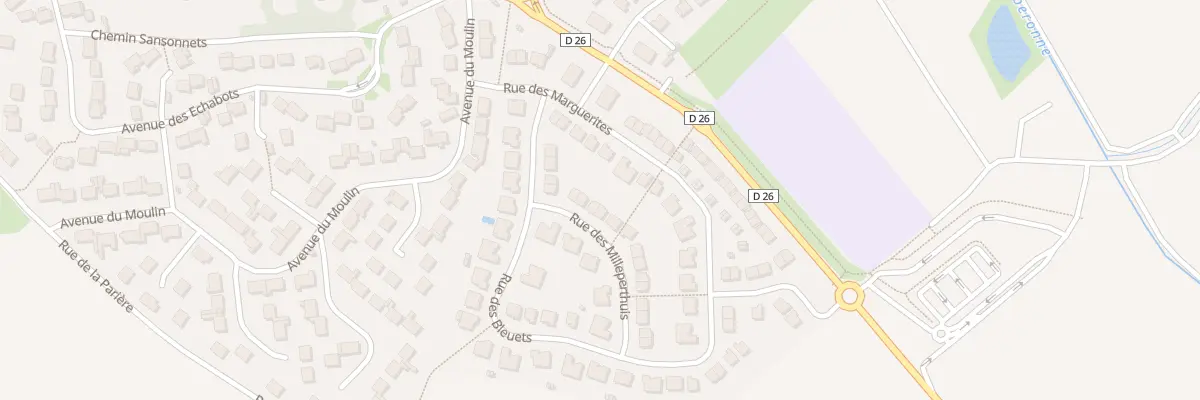 Plan du 5 Rue des Milleperthuis à Moussy-le-Neuf