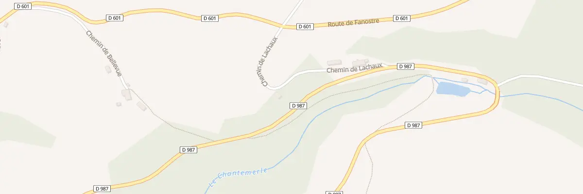 Plan du 5146 Lachaux à Avèze