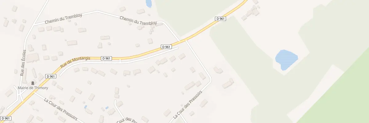 Plan du 70 Rue de Montargis à Thimory