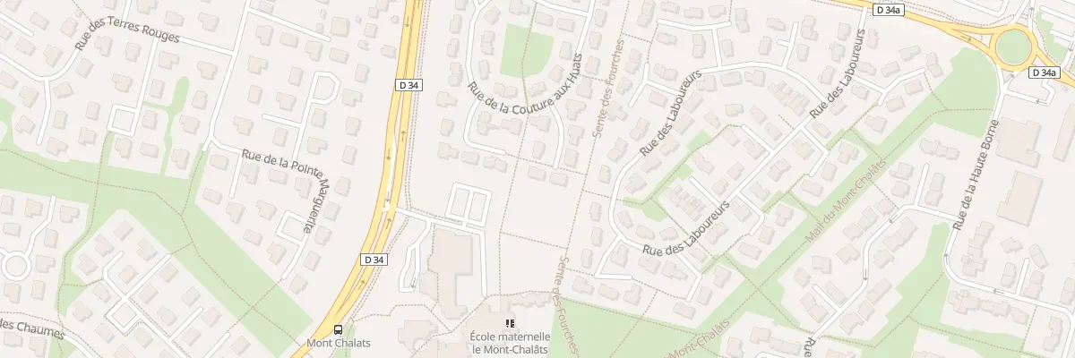 Plan du 4 All Delorme à Chelles