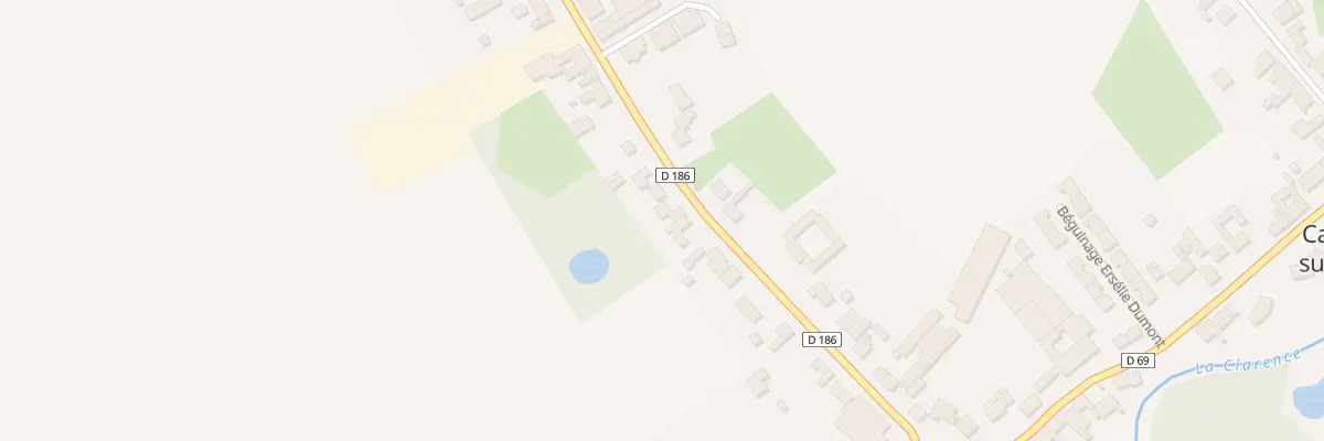 Plan du 223 Rue de la Gare à Calonne-sur-la-Lys