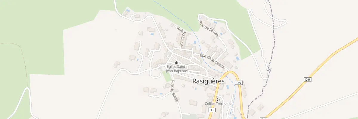 Plan du 51 Village à Rasiguères