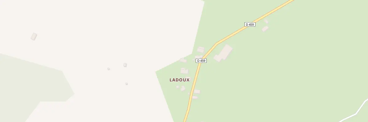 Plan du 4 Ladoux à Cros-de-Ronesque