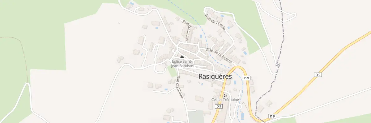Plan du 3001F Rue de l’Eglise à Rasiguères