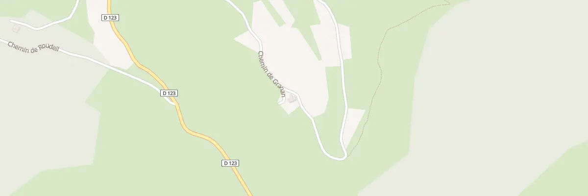 Plan de A Granan à Cucugnan