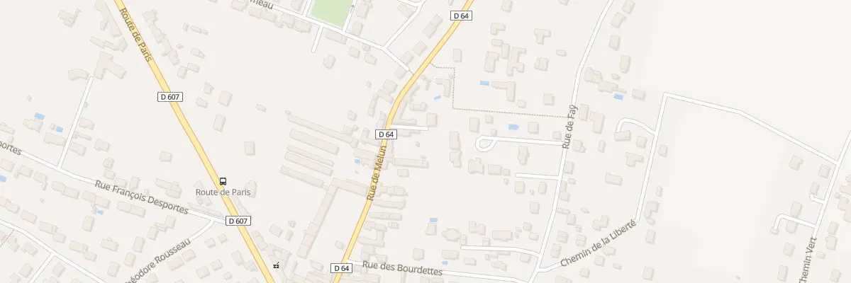 Plan du 44 Rue de Melun à Chailly-en-Bière