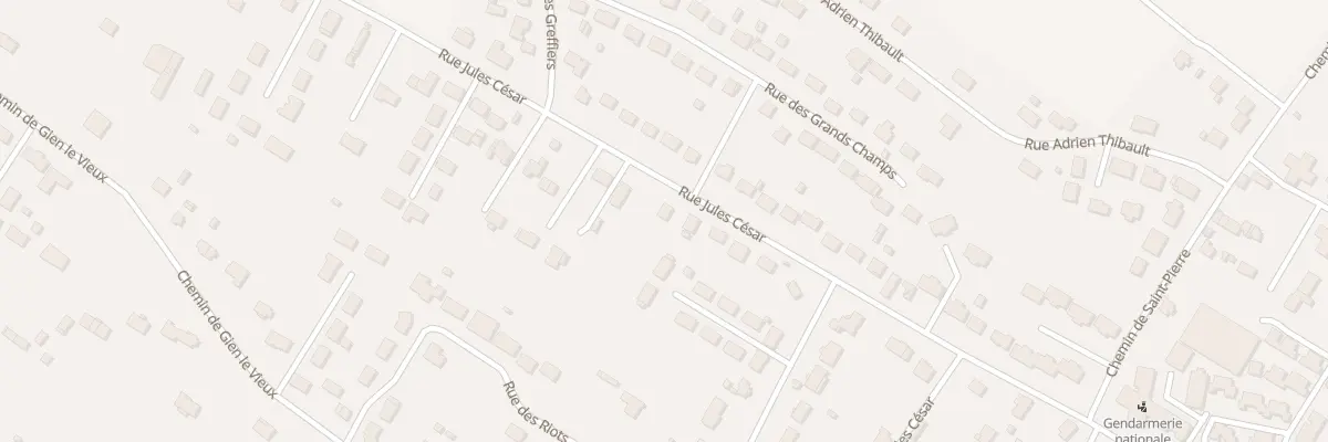 Plan du 153 Rue Jules César à Gien