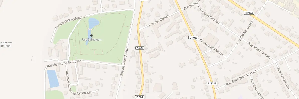 Plan du 27 Rte de Lavault Ste Anne à Montluçon