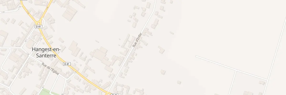 Plan du 20 Rue d’Enfer à Hangest-en-Santerre