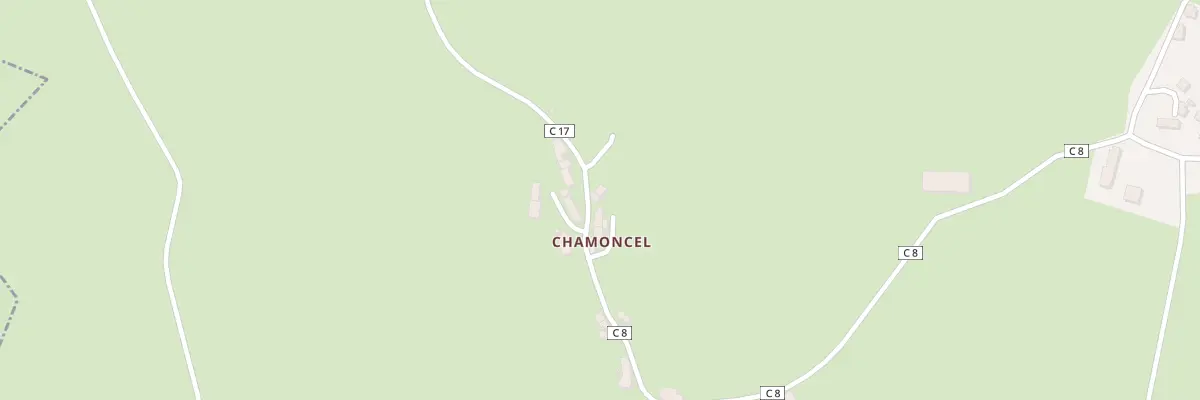 Plan du 9 Chamoncel à Saint-Fargeol
