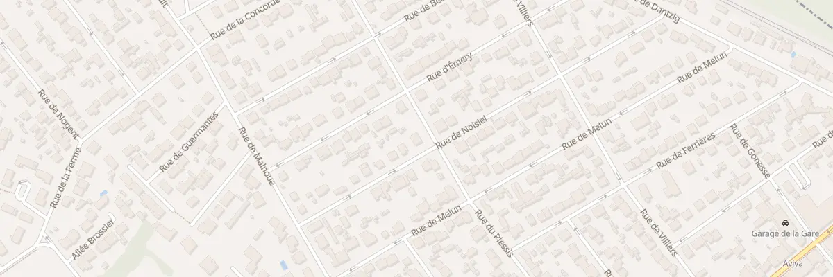 Plan du 42 Rue de Noisiel à Pontault-Combault