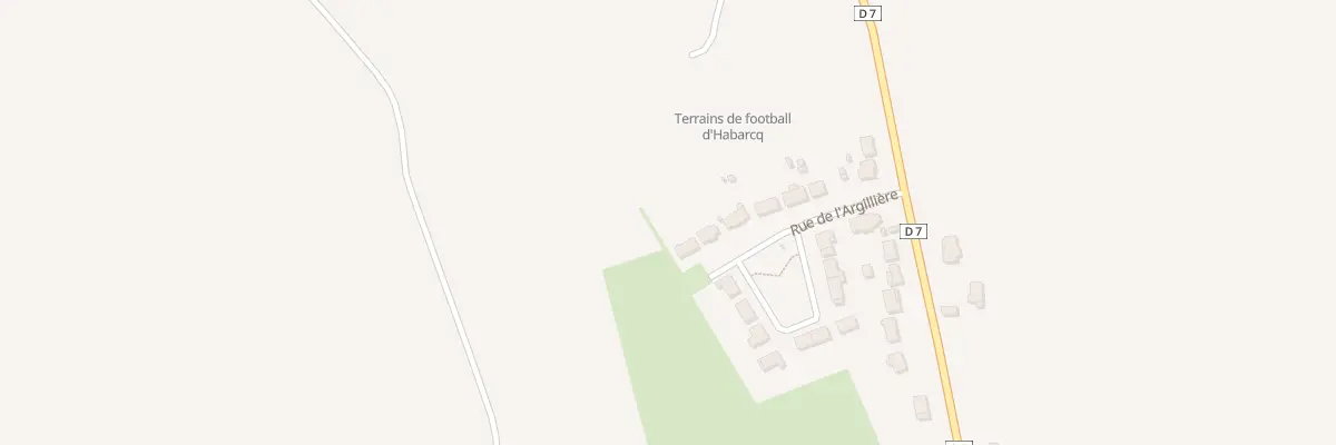 Plan du 12 Rue de l’Argilliére à Habarcq