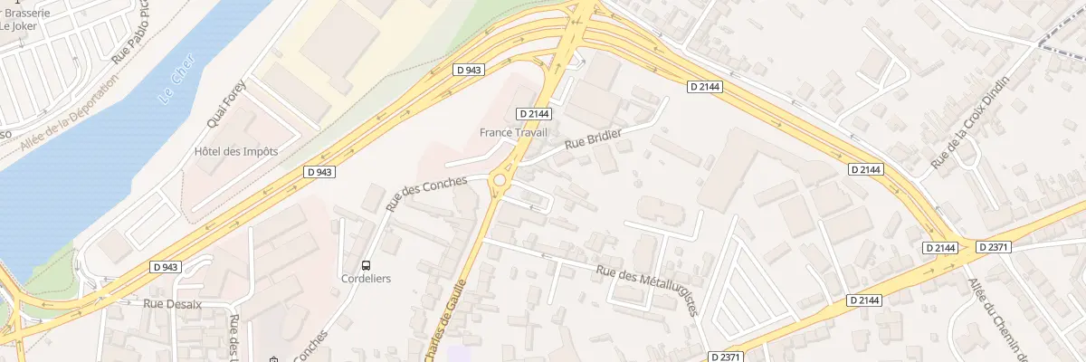 Plan du 44 Av Général de Gaulle à Montluçon