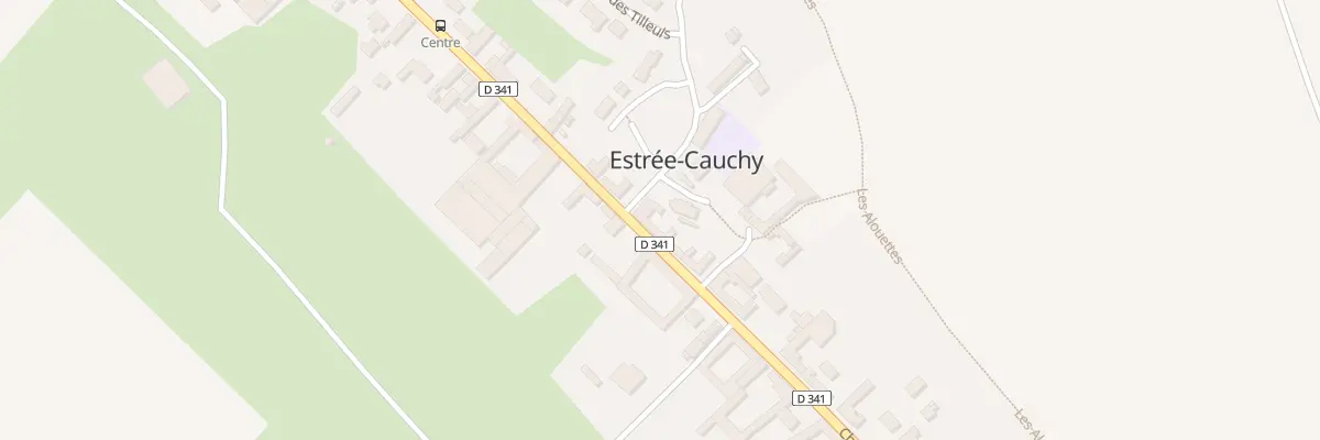 Plan du 39 Chs Brunehaut à Estrée-Cauchy